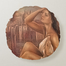 Cojín Redondo Sueño romántico