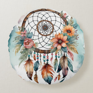 Cojín Redondo Sueños de flores