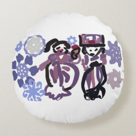 Cojín Redondo Sugar plum dance 