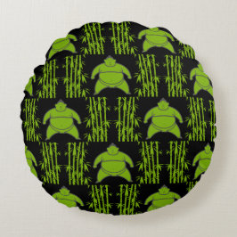 Cojín Redondo Sumo Wrestler