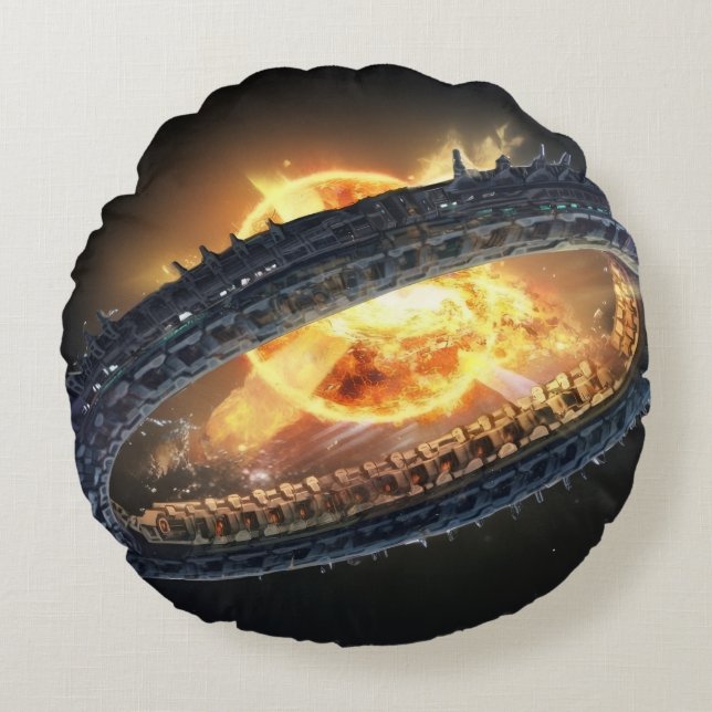 Cojín Redondo Sun-Killer Weapon Pillow (Anverso)