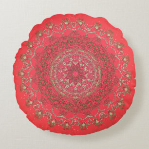 Cojín Redondo Sun Mandala - Pillow