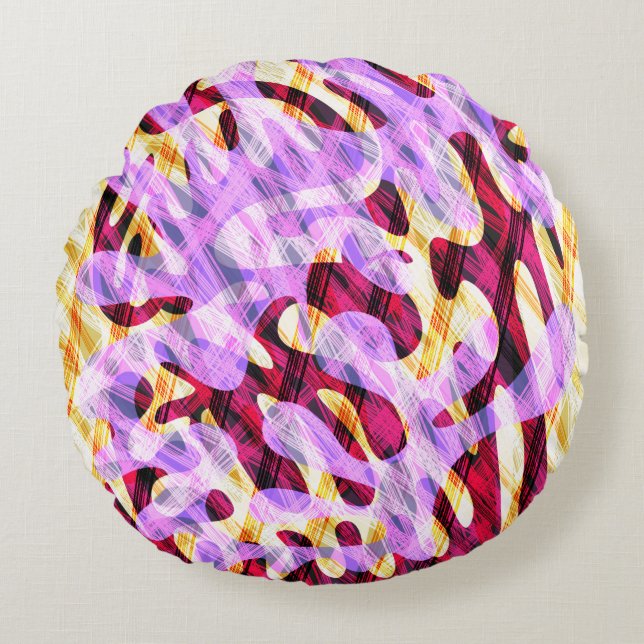 Cojín Redondo Sunshine and Shah Round Pillow (Anverso)