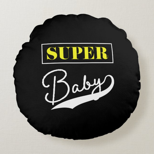 Cojín Redondo Super Baby (Anverso)