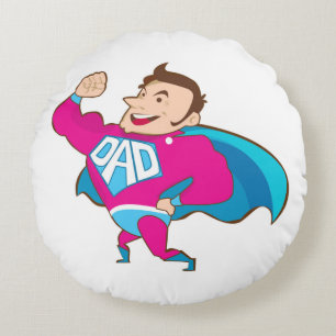 COJÍN REDONDO SUPER DAD