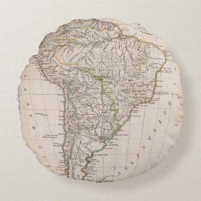 Cojín Redondo Suramérica 9 (Anverso)