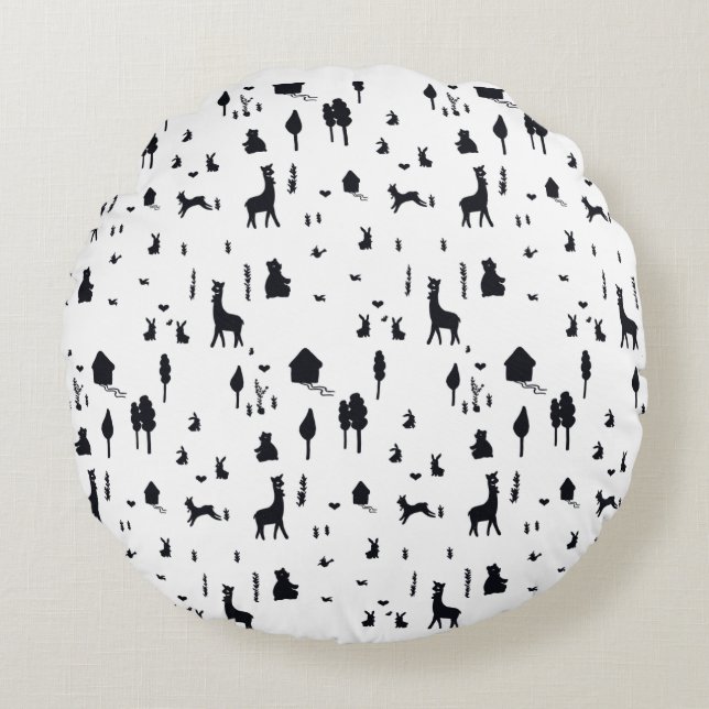 Cojín Redondo Sweet winter (Anverso)