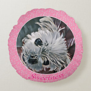 Cojín Redondo Sweetness-Puppy-Template