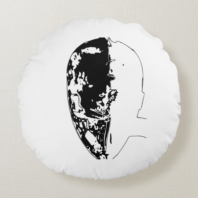 Cojín Redondo T-shirt (Anverso)