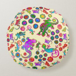 Cojín Redondo Tails from the Nursery at Sun Up