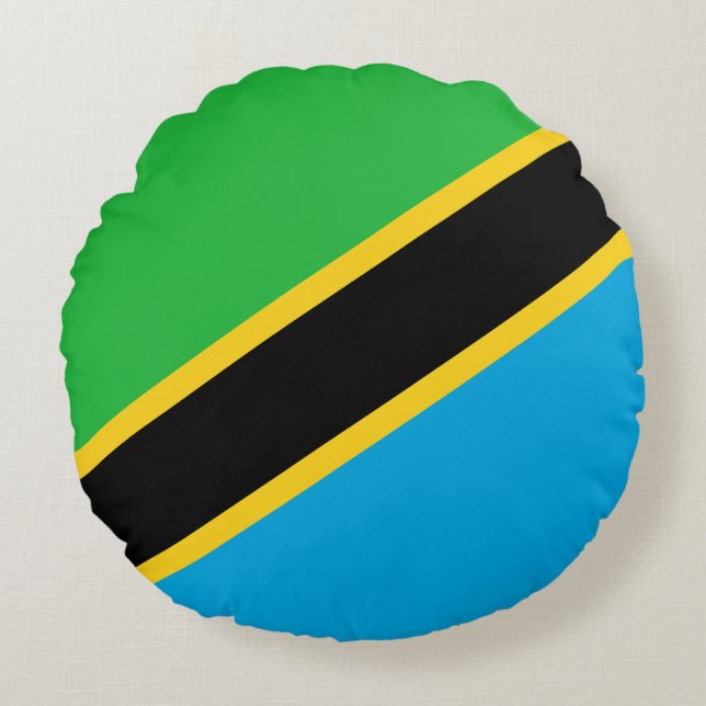 Cojín Redondo Tanzania (Anverso)