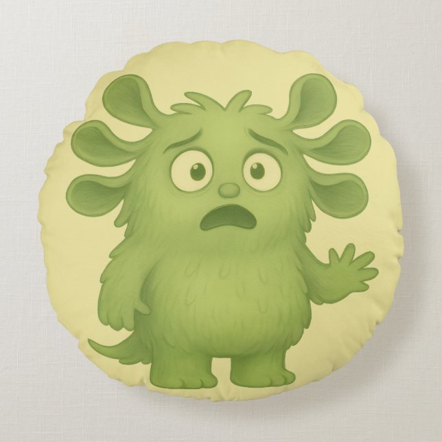 Cojín Redondo Tapsi Kissen das sensible, reizoffene ADHS-Monster (Anverso)