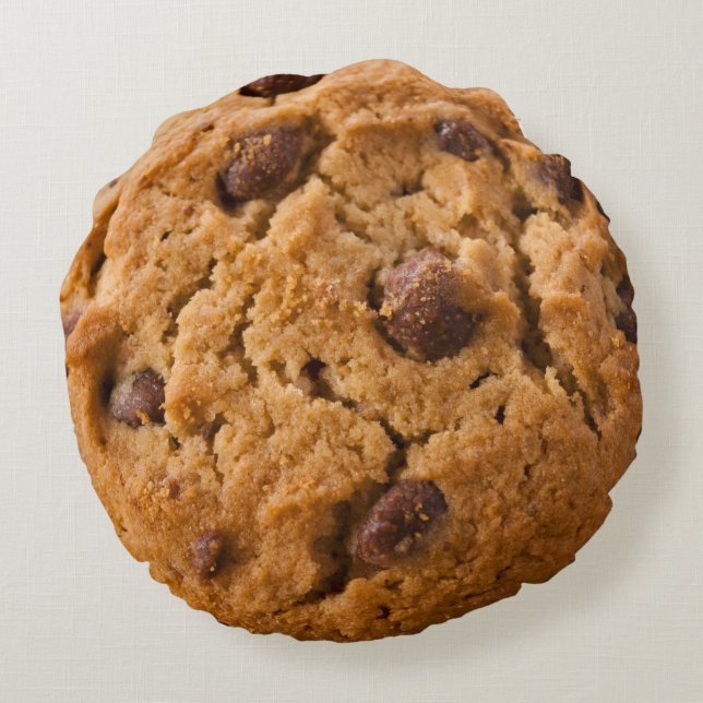 Cojín Redondo Tasty Gigante Chococlate Chip Cookie (Reverso)