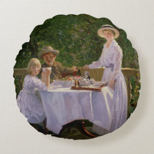 Cojín Redondo Té de tarde del verano