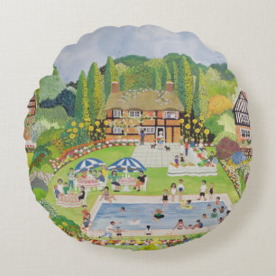 Cojín Redondo Té listo