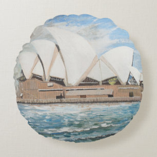 Cojín Redondo Teatro de la ópera de Sydney