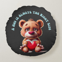 Cojín Redondo Teddy Bear Hug