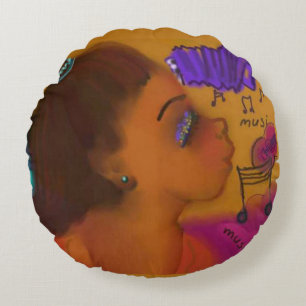 Cojín Redondo Tema musical