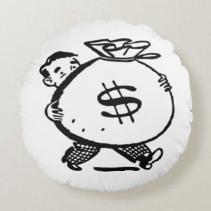 COJÍN REDONDO ¿TENGO DINERO?