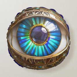 Cojín Redondo Tengo el tercer ojo en ti