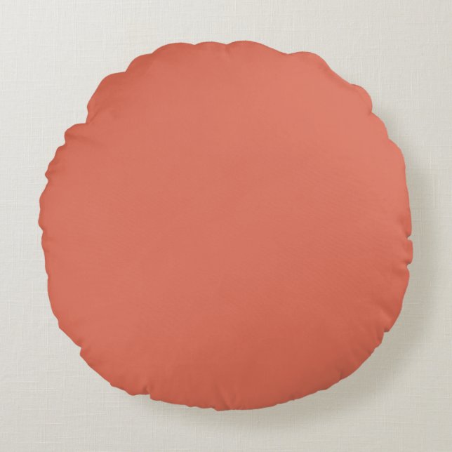 Cojín Redondo Terracota (Anverso)