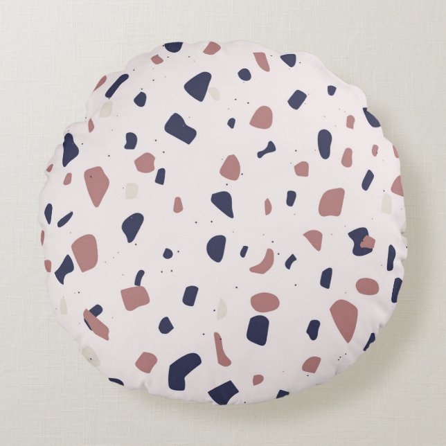 Cojín Redondo Terrazo (Anverso)