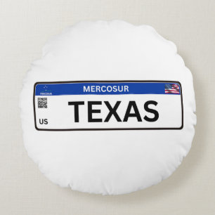 Cojín Redondo Texas Mercosur