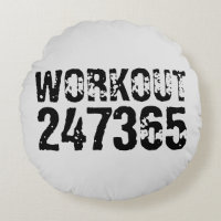 Texto desgastado y raspado Workout 247365 negro