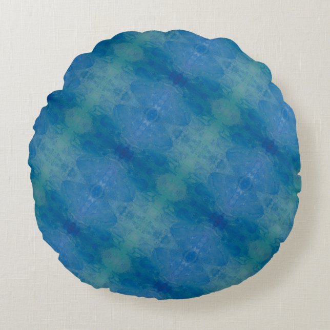 Cojín Redondo Textura #10 de la obra Bodegón (Anverso)