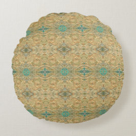 Cojín Redondo Textura #11 de obra Amanecer