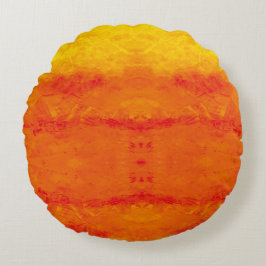 Cojín Redondo Textura #12 de la obra Fantasía y realidad