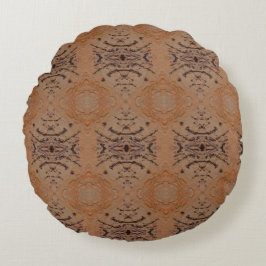 Cojín Redondo Textura #16 de la obra Viendo a travez de los ojos