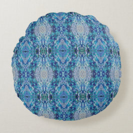 Cojín Redondo Textura #18 de la obra Maritimo