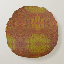 Cojín Redondo Textura #22 de obra Horizonte