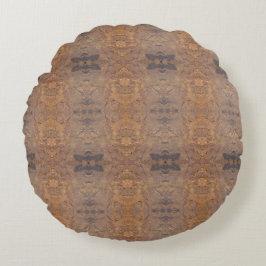 Cojín Redondo Textura #9 de obra Amanecer