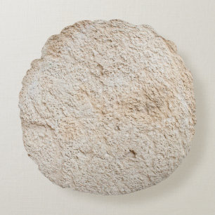 Cojín Redondo Textura clara de la antigua pared antigua, capa de