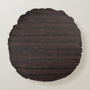 Cojín Redondo Textura clara y suave de la madera de los fondos