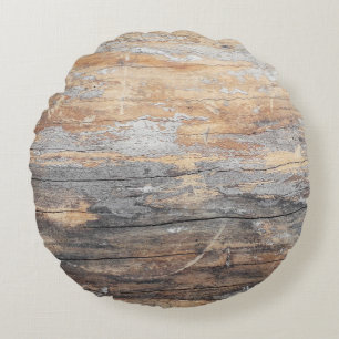 Cojín Redondo textura de fondo antiguo bello treeabstracto, bac