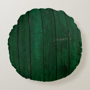 Cojín Redondo Textura y fondo de la madera vieja pintada de dolo