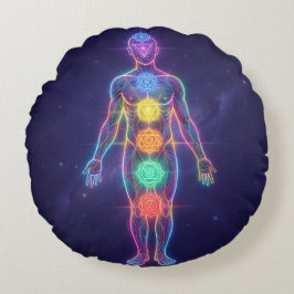 Cojín Redondo The 7 Chakras´2