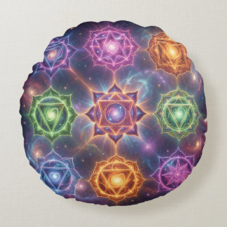 Cojín Redondo The 7 Chakras´6
