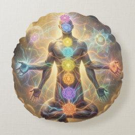 Cojín Redondo The 7 Chakras´7