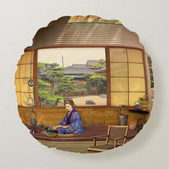 Cojín Redondo The Irori (Anverso)