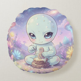 Cojín Redondo The Nectar Galaxy Wanderers.9
