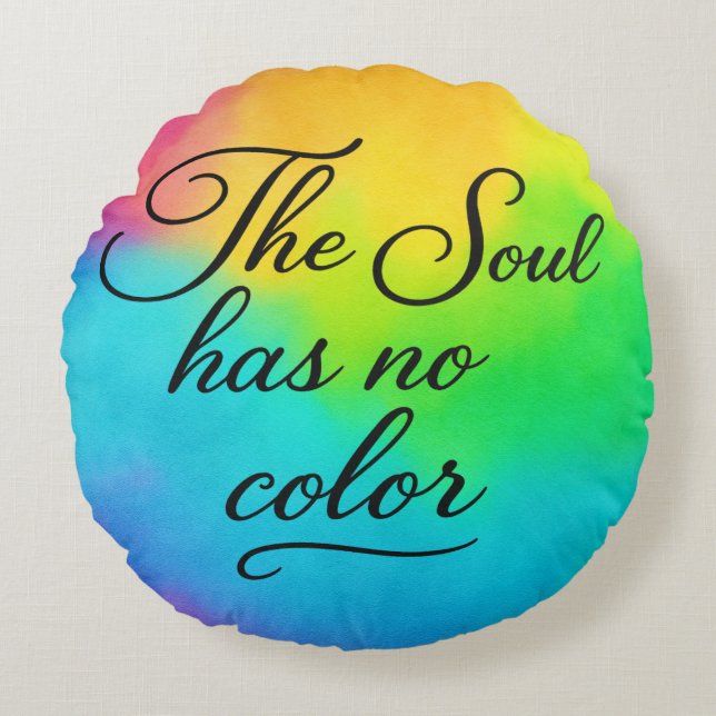 Cojín Redondo 'The Poetic Quote Collection' Round Pillow (Anverso)