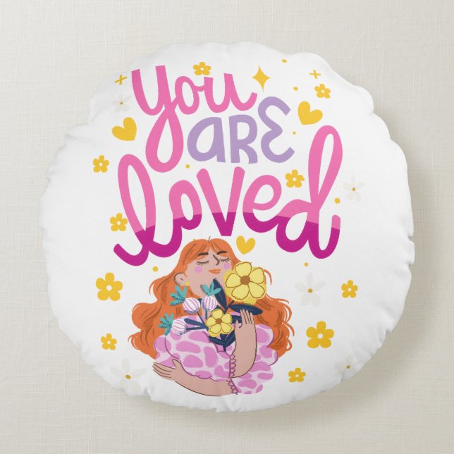 Cojín Redondo Throw Pillow (Anverso)