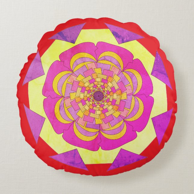 Cojín Redondo Throwpillows (Anverso)