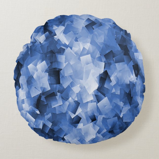 Cojín Redondo Tiempos Bluezy...... (Anverso)