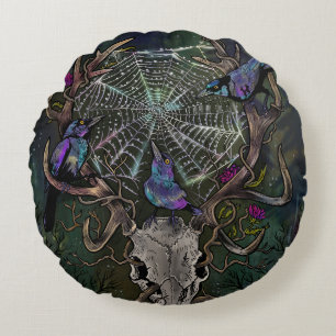 Cojín Redondo Tiempos de maravilla tres