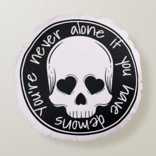 Cojín Redondo Tiene Demons Pillow